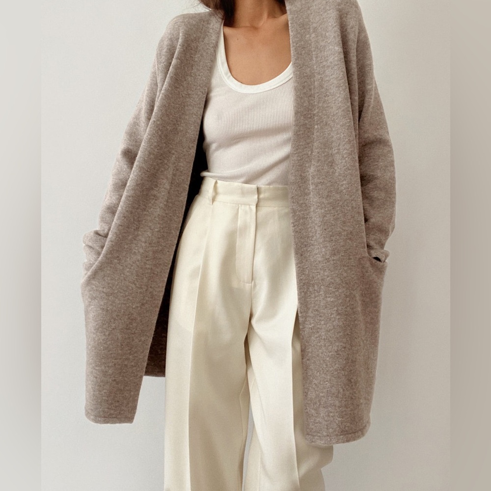 Women’s Jenni Kayne Sweater Coat Oatmeal